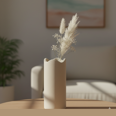 Serene Horizon Ceramic Vase