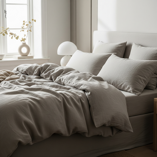 Housse de couette en lin Sanctuary